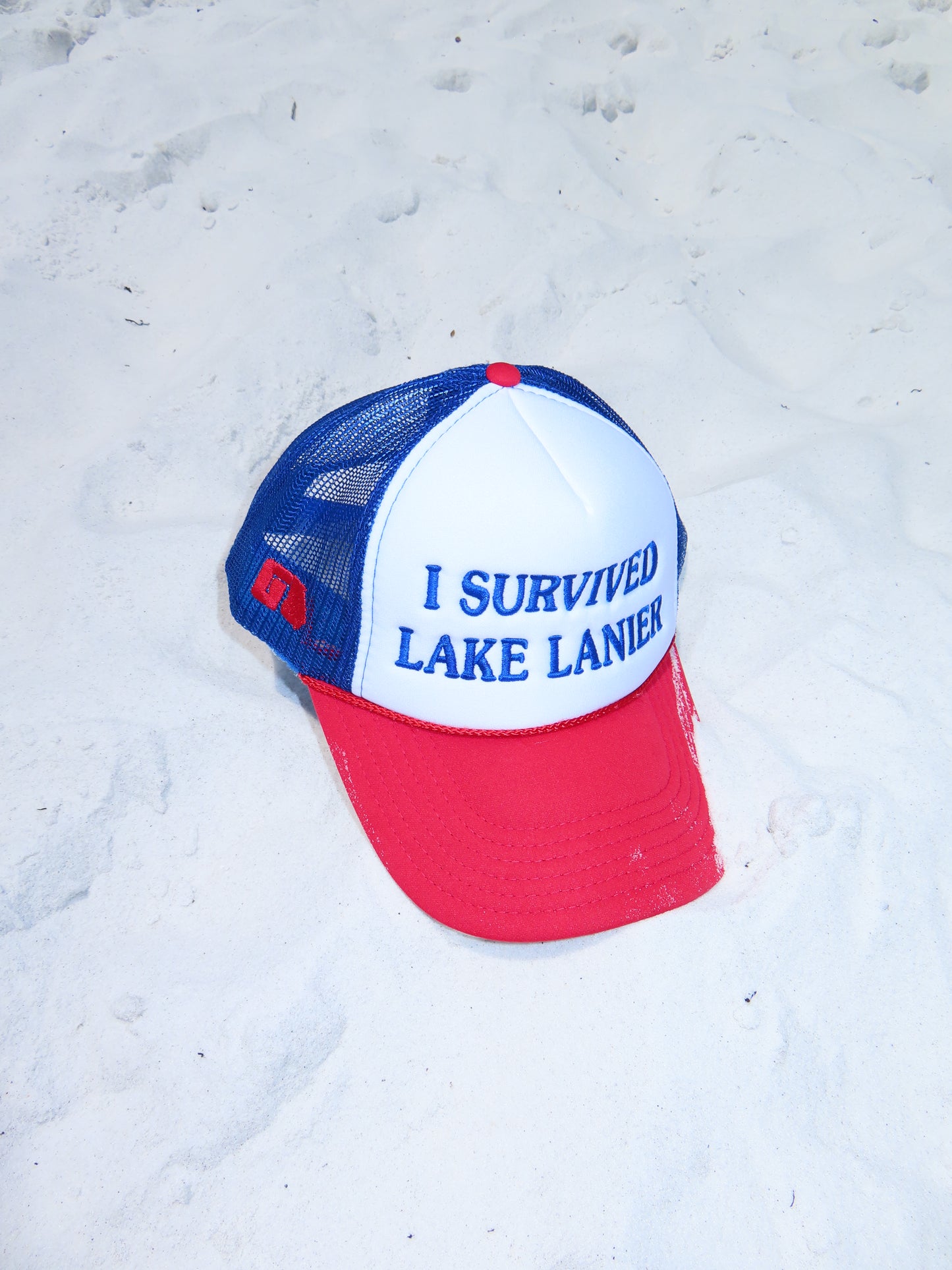 I Survived Lake Lanier Trucker Hat