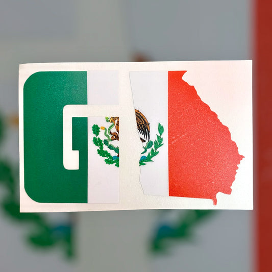 MEXICO GEORGIA STICKER