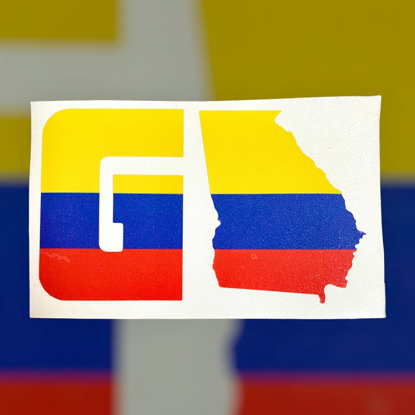 COLOMBIA GEORGIA STICKER