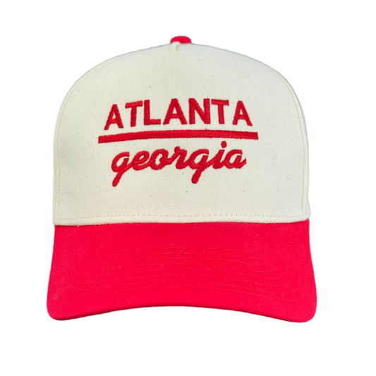 Atlanta, Georgia Retro Trucker Hat